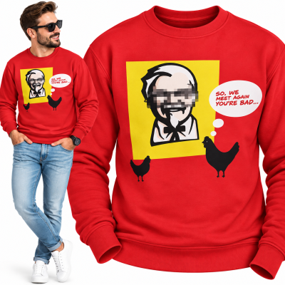 BLUZA ŚMIESZNA   CHICKEN DEAD